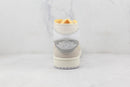Jordan 1 Mid Craft Inside Out White Grey