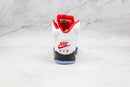 Jordan 5 Retro Fire Red Silver Tongue